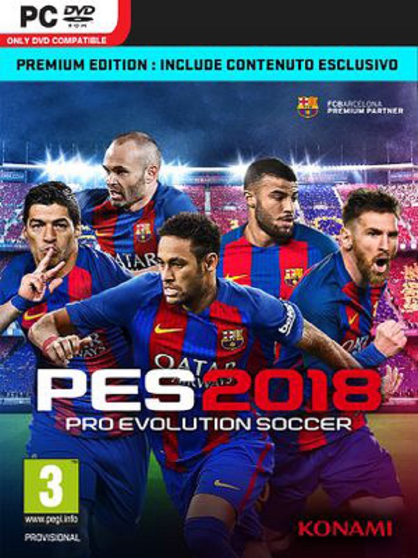 بازی فوتبال PES 2018 برای کامپیوتربهمراه لیگ 96-97 برتر ایران